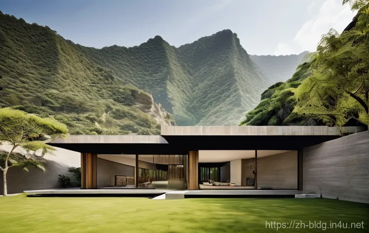 건축산업기사와 지역별 건축 스타일 분석 - **Prompt:** A futuristic and eco-conscious architectural complex seamlessly blending traditional Chi...